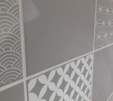 WC : Carrelage Leroy Merlin Astuce Granit 5
Carrelage du mur o&ugrave; il y aura le meuble vasque