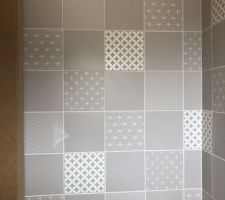 WC : Carrelage Leroy Merlin Astuce Granit 5
Carrelage du mur o&ugrave; il y aura le meuble vasque