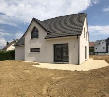 Fin du terrassement