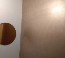 Peinture WC faite par mes soins