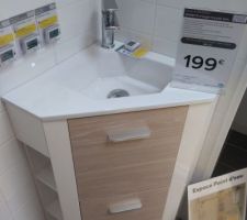 Lave main WC que j'ai repéré