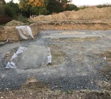 Finition du terrassement