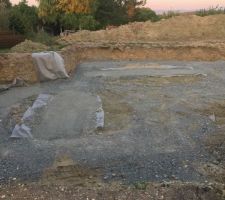 Finition du terrassement