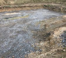 Finition du terrassement