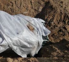 Assainissement avec tranch&eacute;e drainante