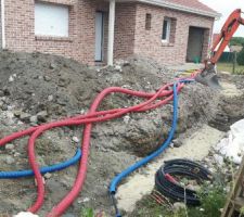 Assainissement EDF, Eaux, PTT....