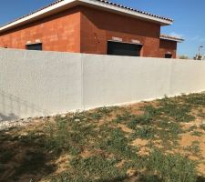 Mur avec voisin