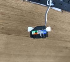 Raccordement prises rj45