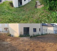Terrassement réalisé