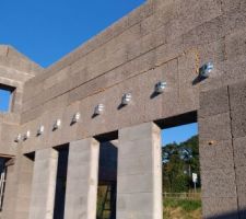 Pose des sabot pour fermette