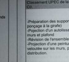 Prestation confort