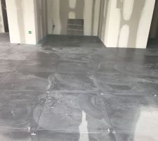 Carrelage en cours