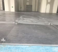 Carrelage en cours