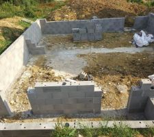 Deux jours de travail, le vide sanitaire est presque finit