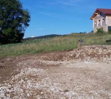 Terrassement en cours