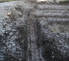 Ferraillage des semelles en cours