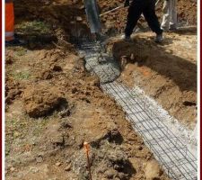 Coulage du b&eacute;ton (deuxi&egrave;me couche)