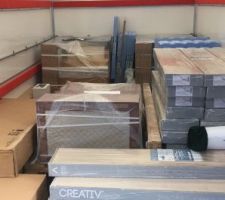 Journée achat parquet, meuble sdb, livraison carrelage
