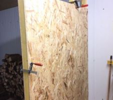 Garage cloison pour aménagement.