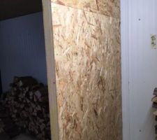 Garage cloison pour aménagement.