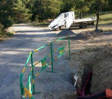 Enedis nouveau passage cable et sortie pour notre compteur.