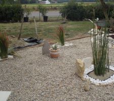 Aper&ccedil;u g&eacute;n&eacute;ral des travaux effectu&eacute;s. Apr&egrave;s nous nous attaquerons &agrave; refaire le gazon qui a quelque peu souffert