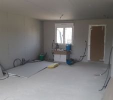 Placo  terminé  
Vivement  la  suite