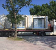 Arrivé de la maison