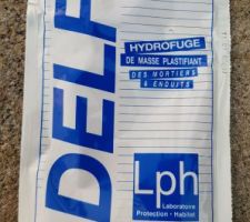 Sachet de produit "hydrofuge"...