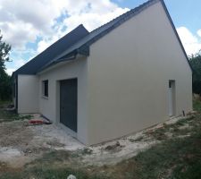 Crépi terminer