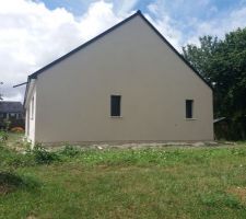 Crépi terminer