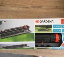 Gardena Aquazoom 250/2 pour arroser le gazon à venir