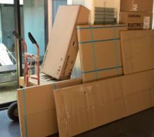 Arrivée de la cuisine