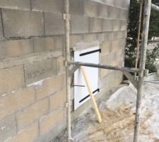 Volet PVC d'acc&egrave;s au VS