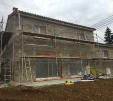 Préparation de la façade pour l'enduit