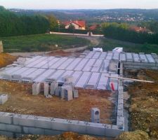 Fin du VS et construction de la dalle avec les hourdis