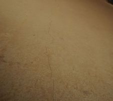 Fissures dalle