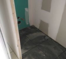 Carrelage des WC