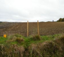 Bornage effectuer par le proprietaire du terrain