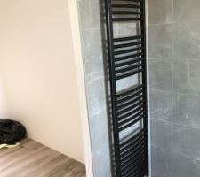 Salle d eau en cours de pose