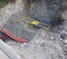 Préparation pour implantation du nouveau support