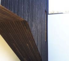 Bardage fini sur la 3ème chambre, faudra que je passe de un coup de peinture de nouveau