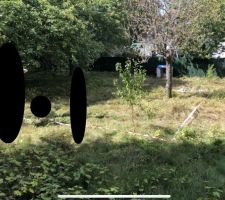 Terrain 640m2
Positionnement d une bande pour imaginer l emplacement de la maison !