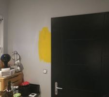 Mise en peinture des portes en RAL 7016!
Désire de mettre un peu de couleur dans la cuisine .. Jaune ?