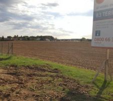 Clos des boursaults actuellement un champs