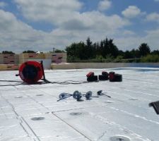 Isolation toiture béton pour epdm