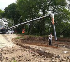 Fondations coul&eacute;e, supers ma&ccedil;ons au passage...