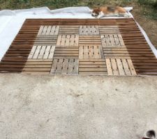 Terrasse provisoire