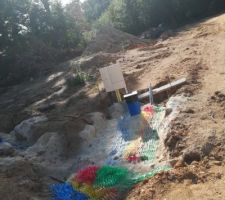 Travaux viabilisation en cours