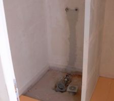Douche italienne salle d'eau